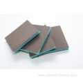 Blue Zirconium Corundum Abrasive Sponge Pads For Furniture
